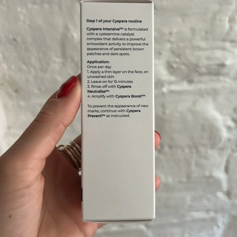 Cyspera Intensive Pigment Correction Cream - Picture 4 of 4